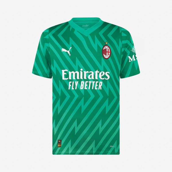 AAA Quality AC Milan 23/24 GK Green Soccer Jersey